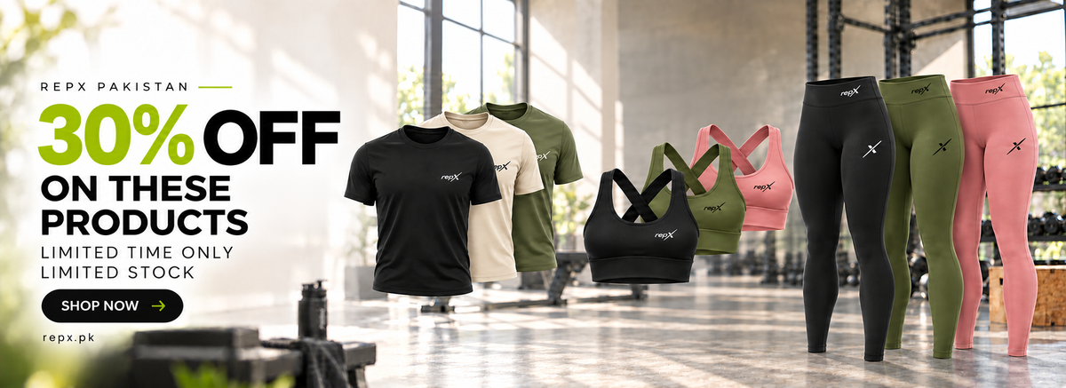 Men and women gymwear by repX Pakistan
