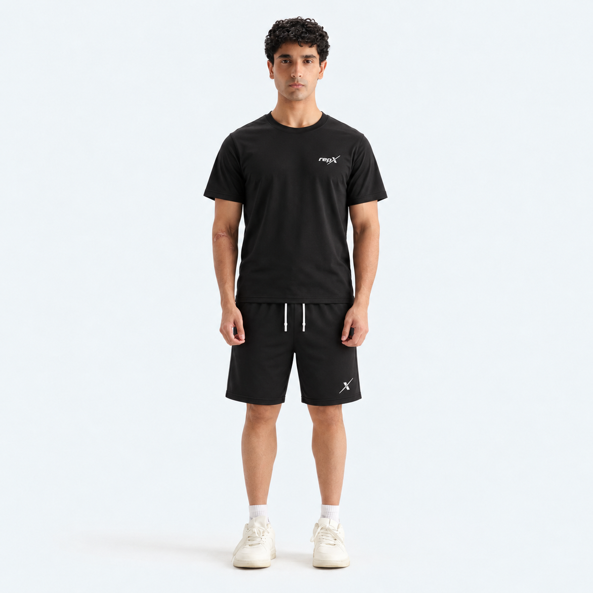 Repx Elite Tee & Shorts Set- Black