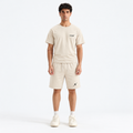 Repx Elite Tee & Shorts Set - Beige