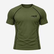 Repx Casual Performance Tee - Olive Green