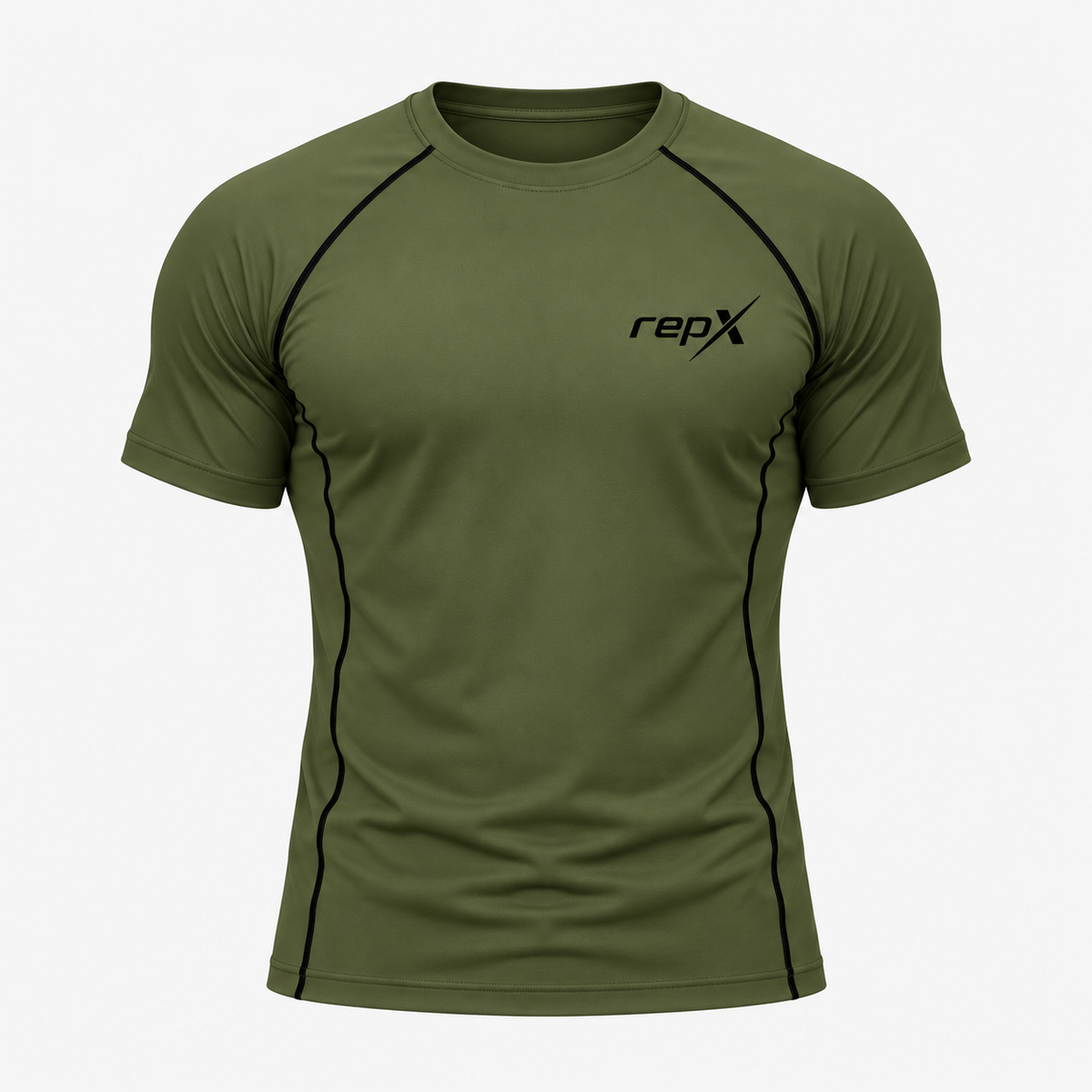 Repx Casual Performance Tee - Olive Green