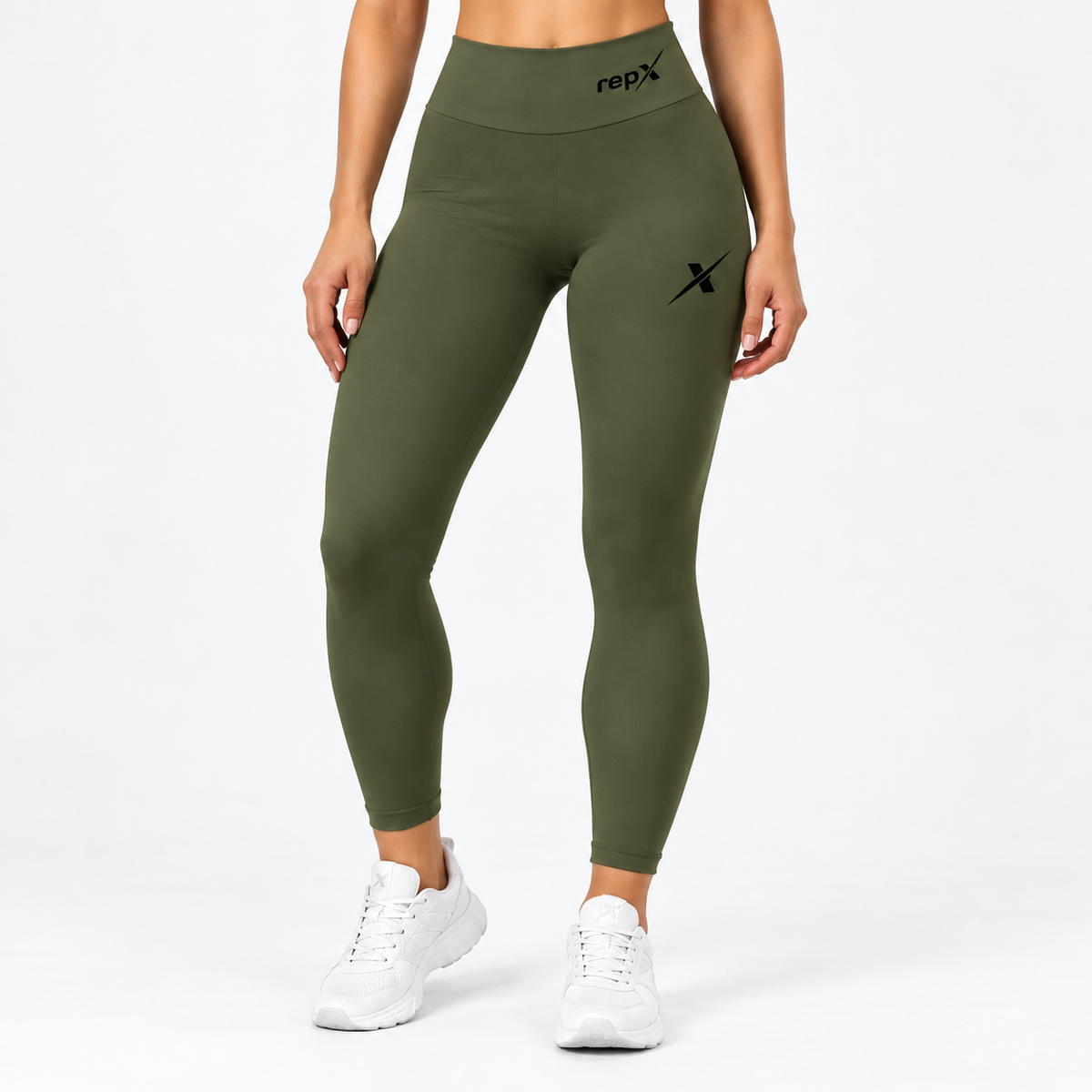 Repx Shaped Leggings - Olive Green