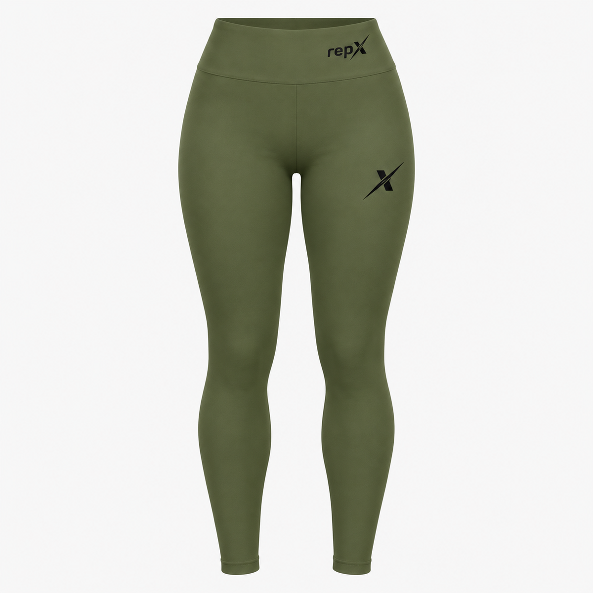 Repx Shaped Leggings - Olive Green