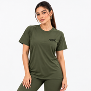 Repx Elite Woman Tee - Olive Green