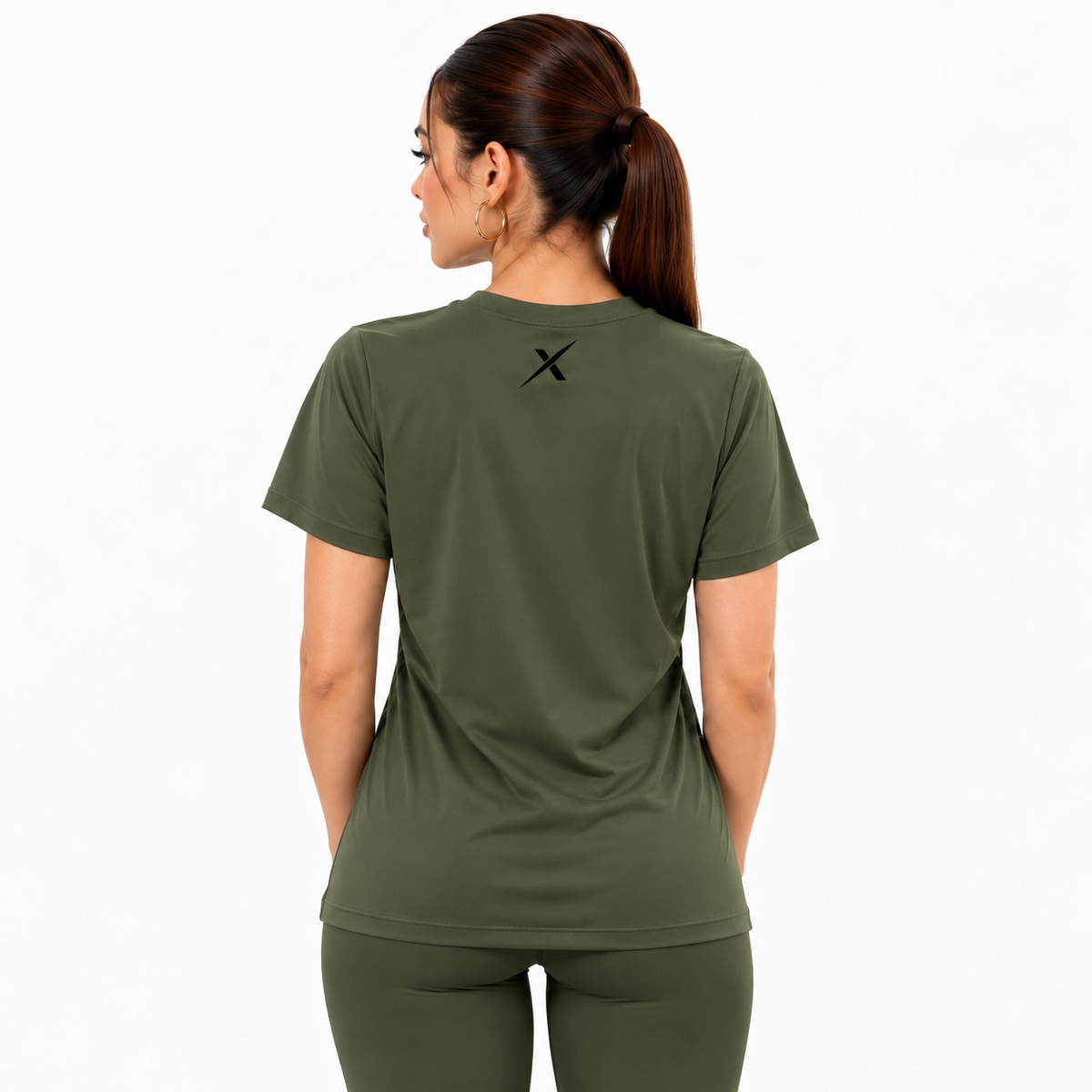 Repx Elite Woman Tee - Olive Green