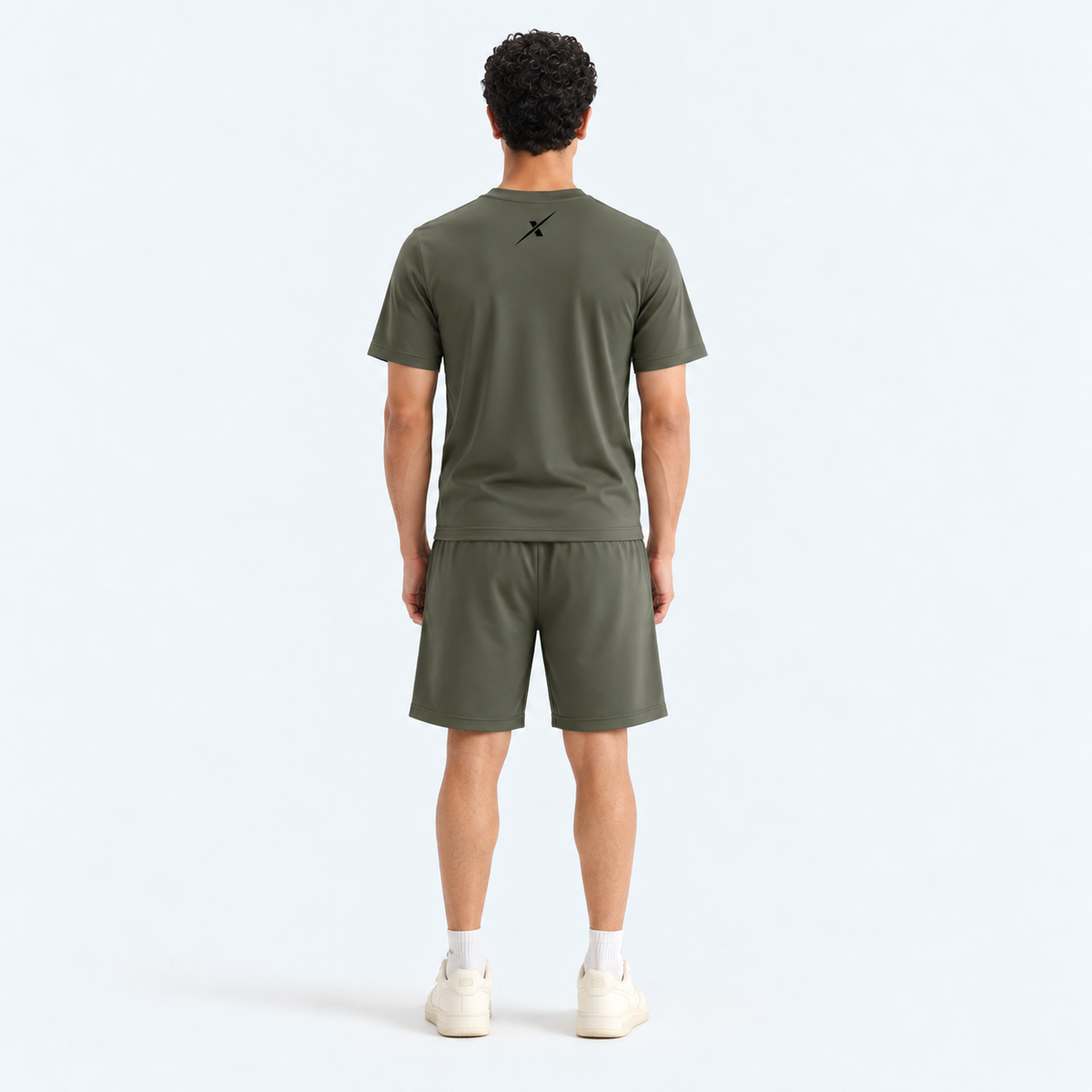 Repx Elite Tee & Shorts Set - Olive Green