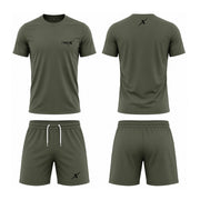 Premium Mesh Fabric Gymwear Suit Kit Lightweight Performance Training Set