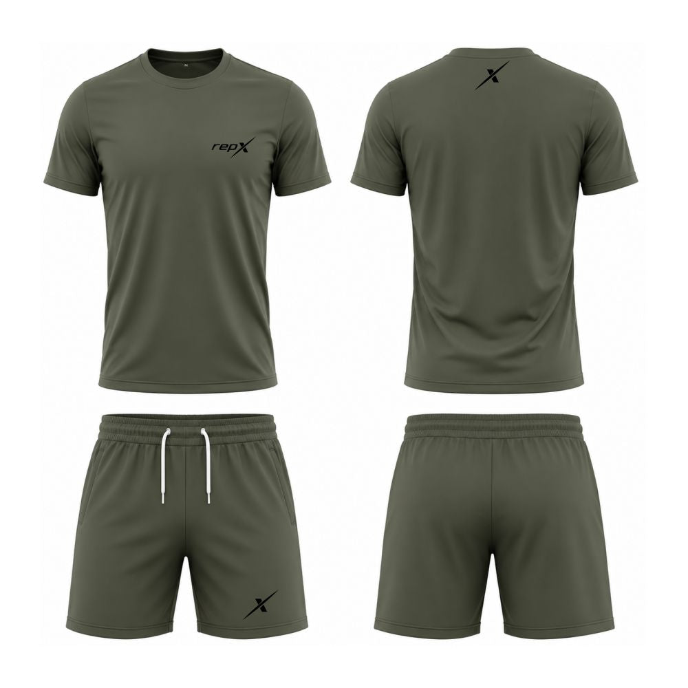 Premium Mesh Fabric Gymwear Suit Kit Lightweight Performance Training Set