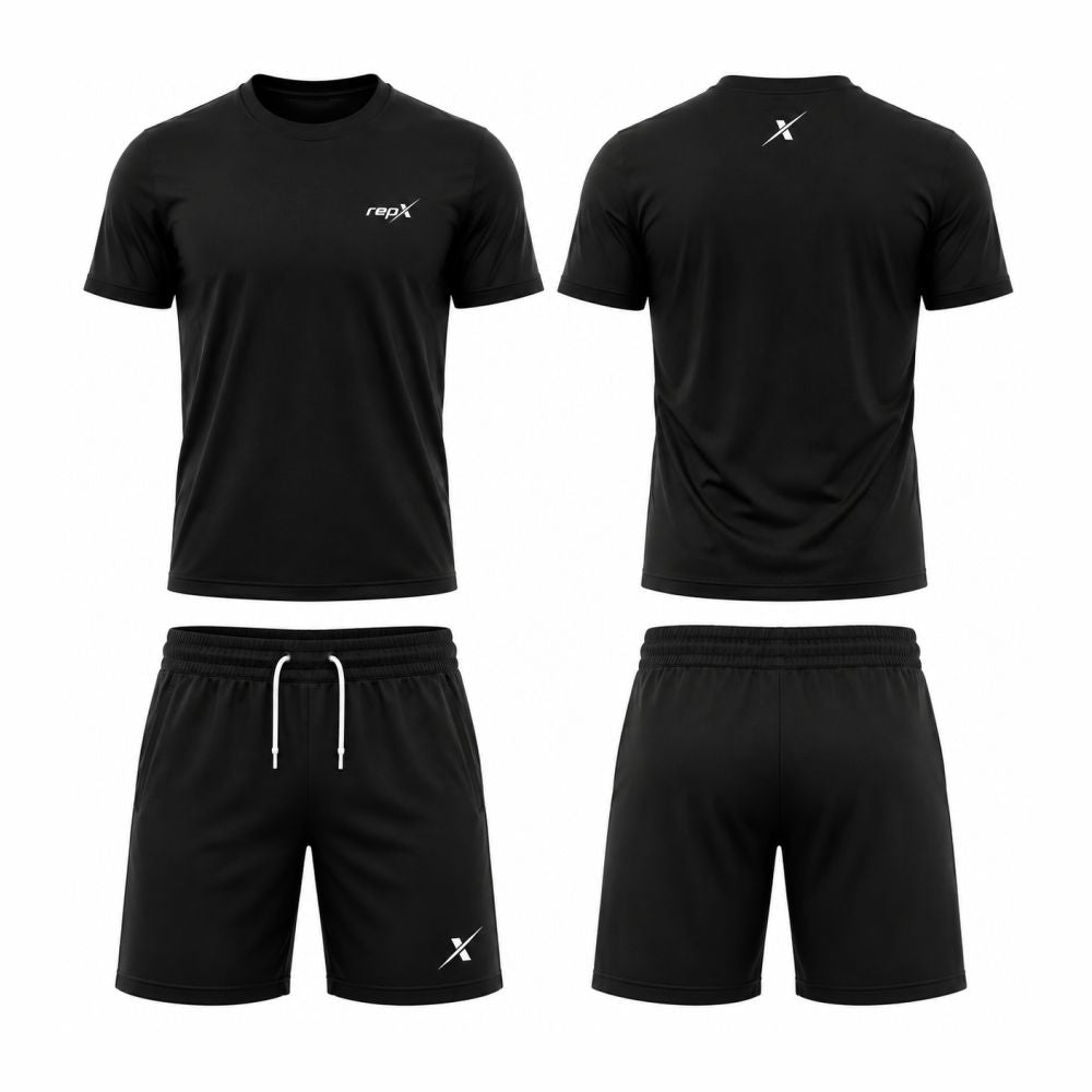 Premium Mesh Fabric Gymwear Suit Kit Lightweight Performance Training Set