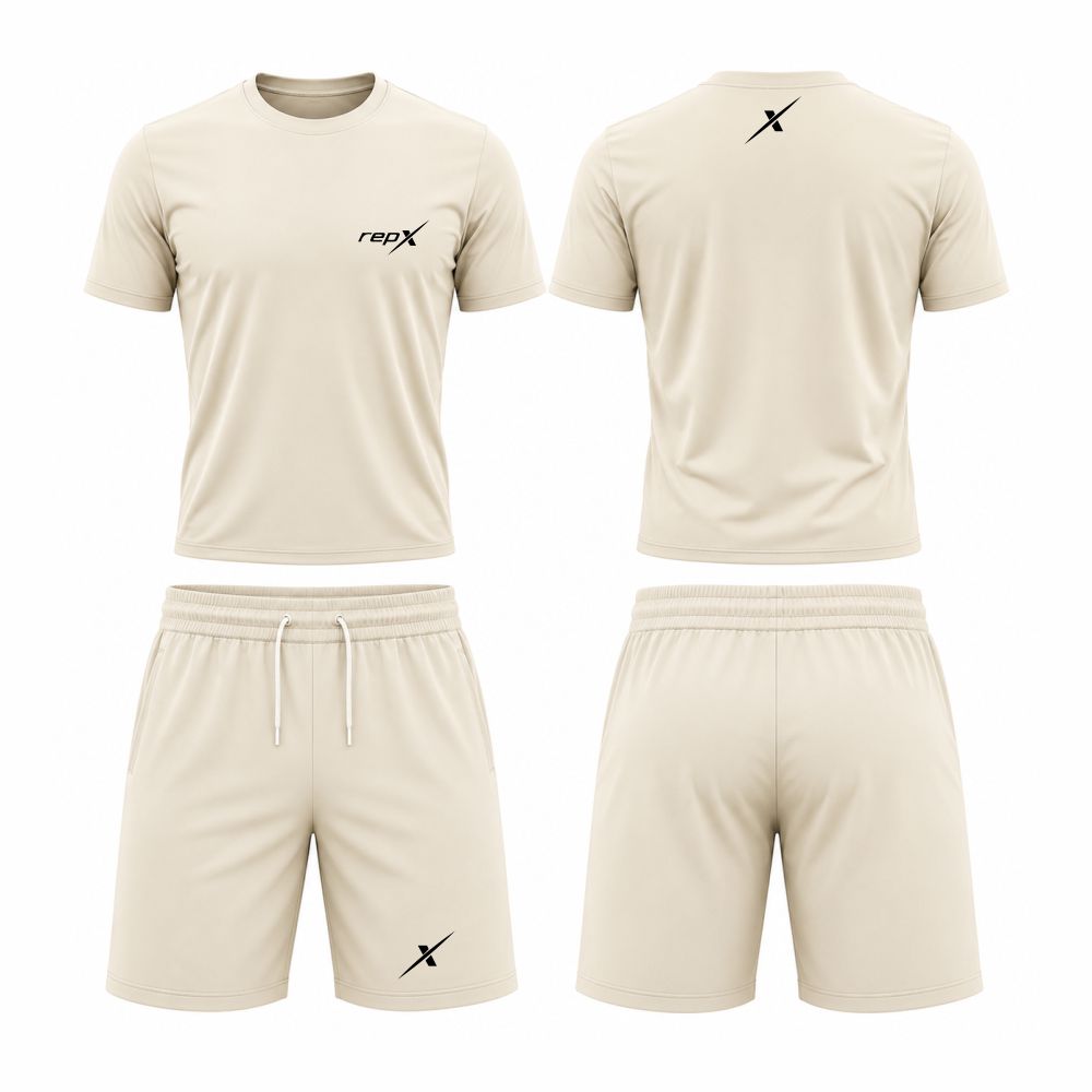 Premium Mesh Fabric Gymwear Suit Kit Lightweight Performance Training Set