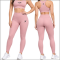 Premium Dry-Fit Gymwear Leggings Performance Training Tights - Pink
