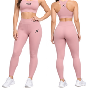 Premium Dry-Fit Gymwear Leggings Performance Training Tights - Pink