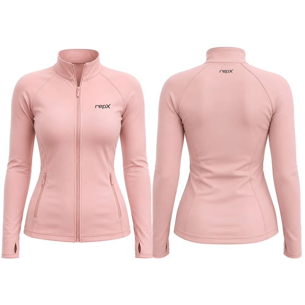 Performance Gymwear Jacket - Lightweight Training & Sports Jacket - Pink