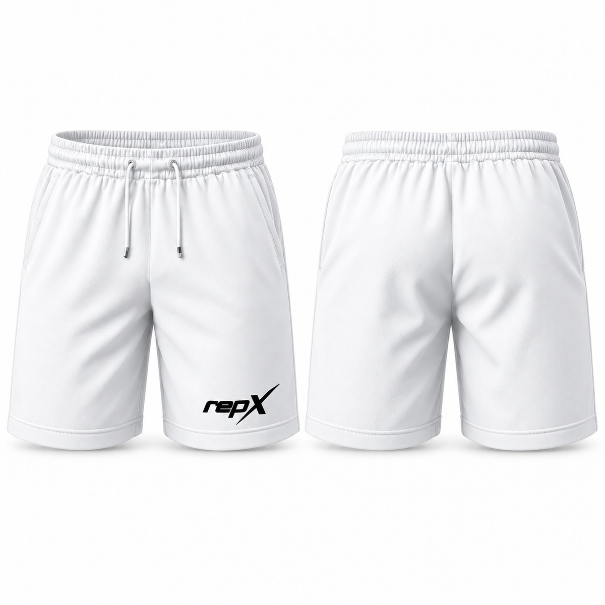 repX White Active Shorts, image 2 of 2