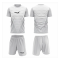 RepX White Football Kit | Premium Team Football Jersey & Shorts