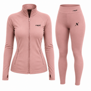 Fitted Jacket + High-Waisted Leggings