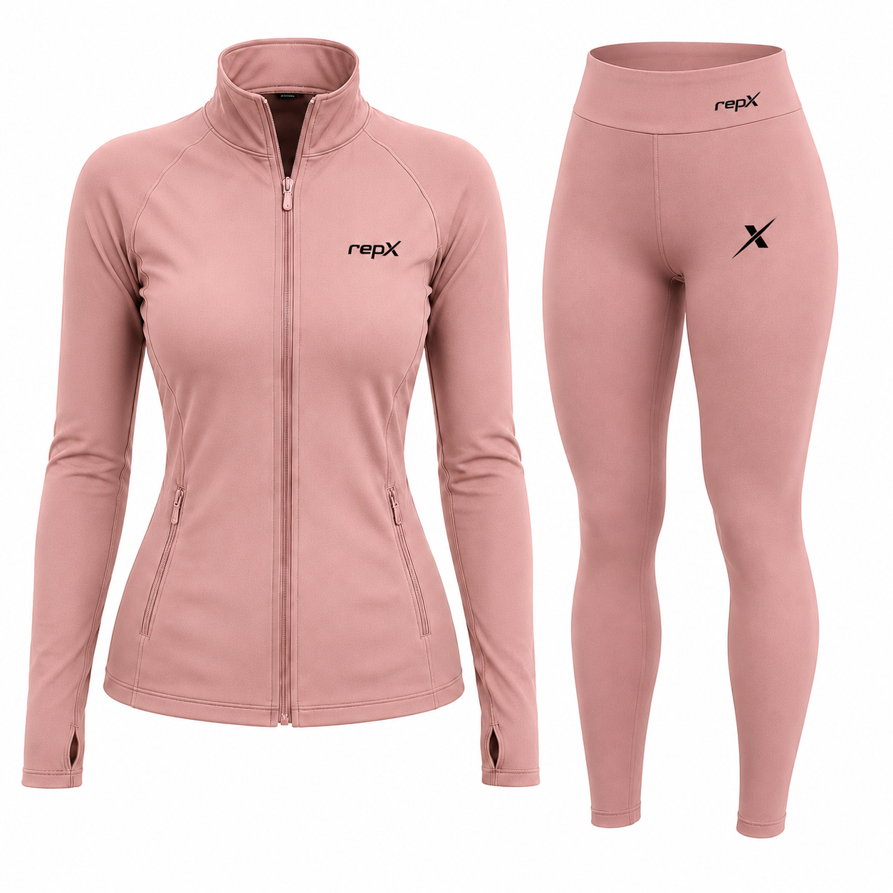Fitted Jacket + High-Waisted Leggings