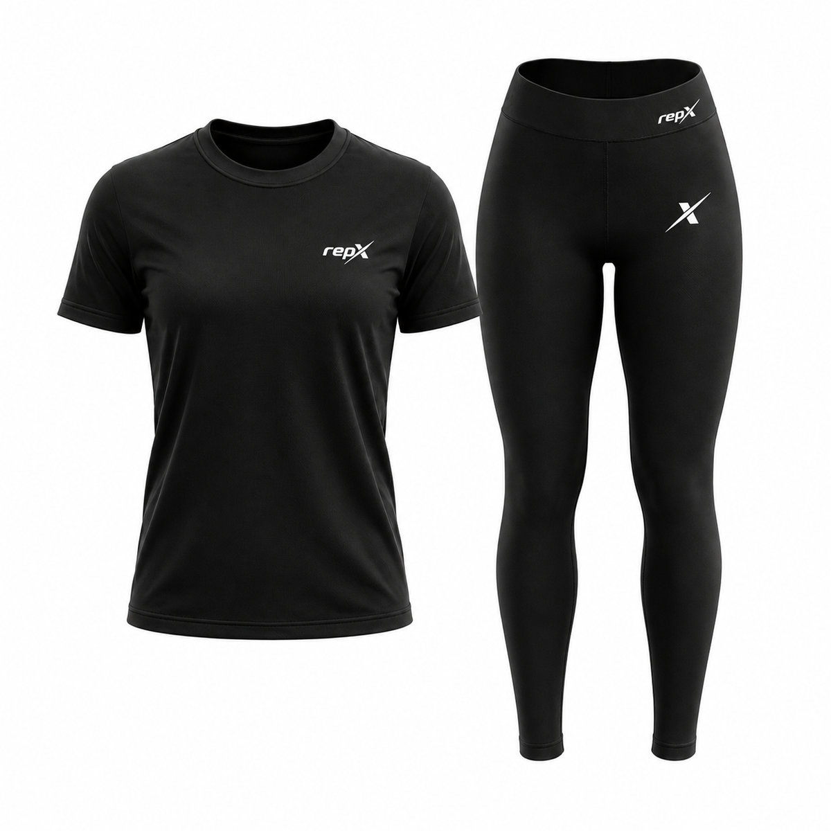 Relaxed Tee + High-Waisted Leggings