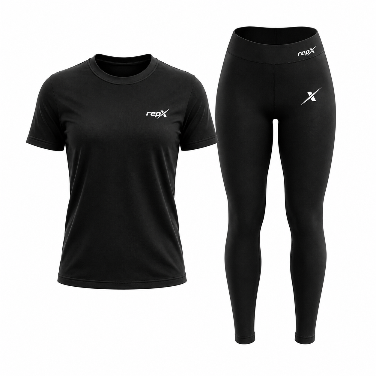 Relaxed Tee + High-Waisted Leggings