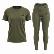 Relaxed Tee + High-Waisted Leggings