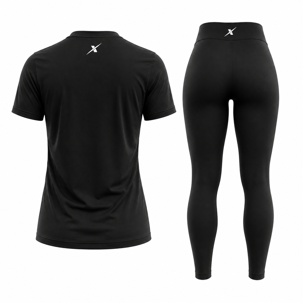 Relaxed Tee + High-Waisted Leggings