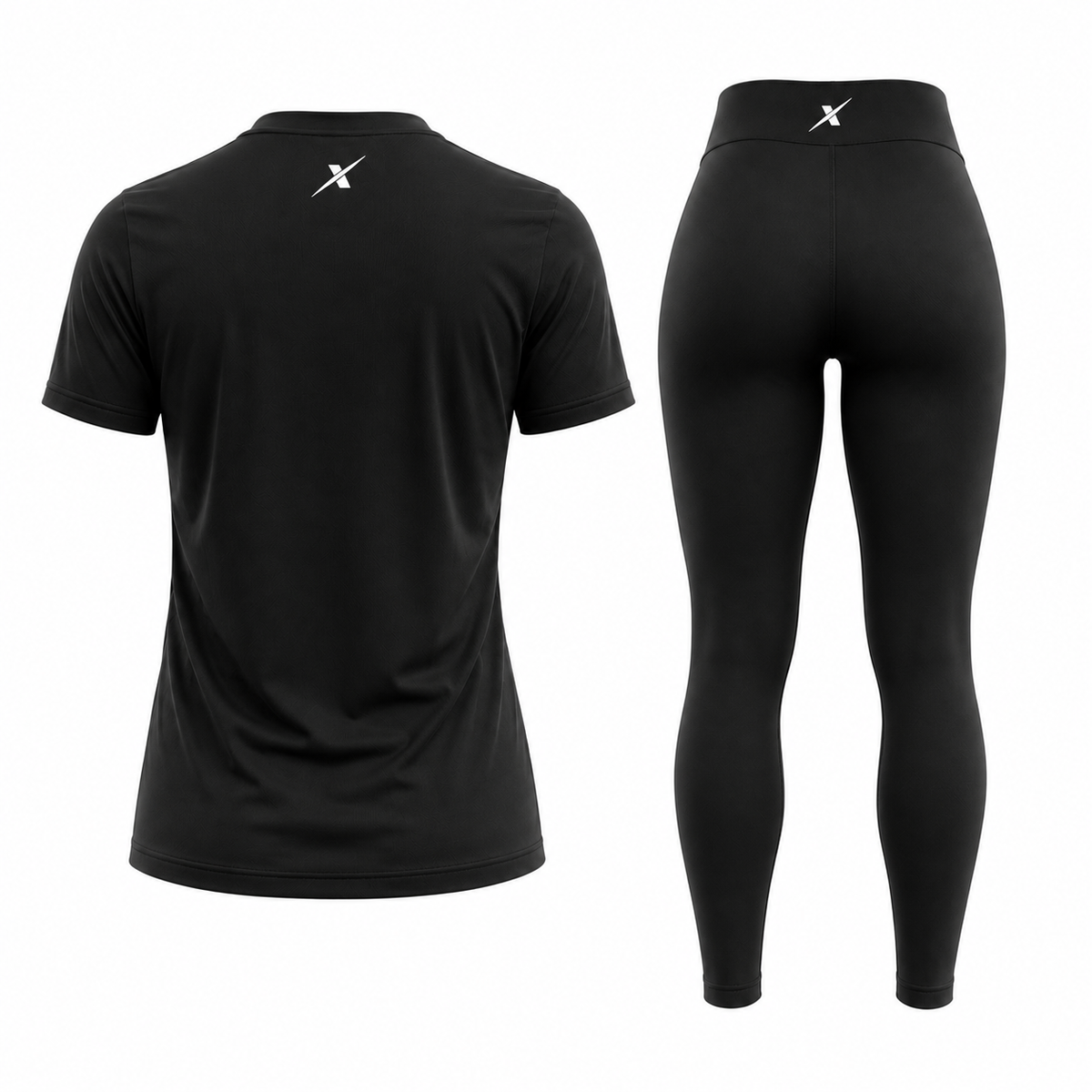 Relaxed Tee + High-Waisted Leggings
