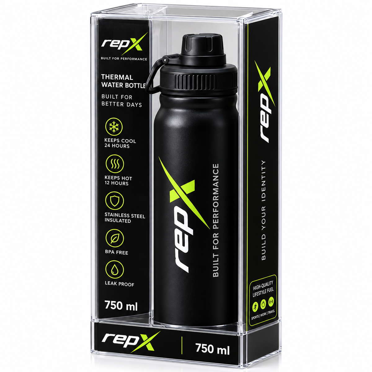 repX Performance Thermal Bottle, image 1 of 6