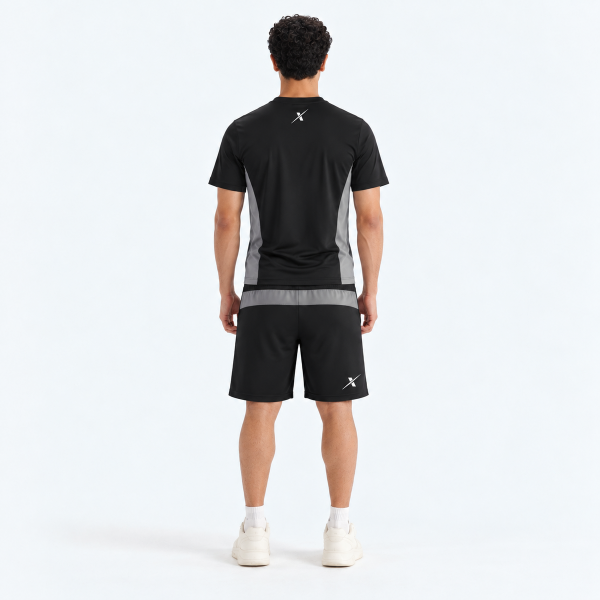 Repx Elite Panel Tee & Shorts Set - Black