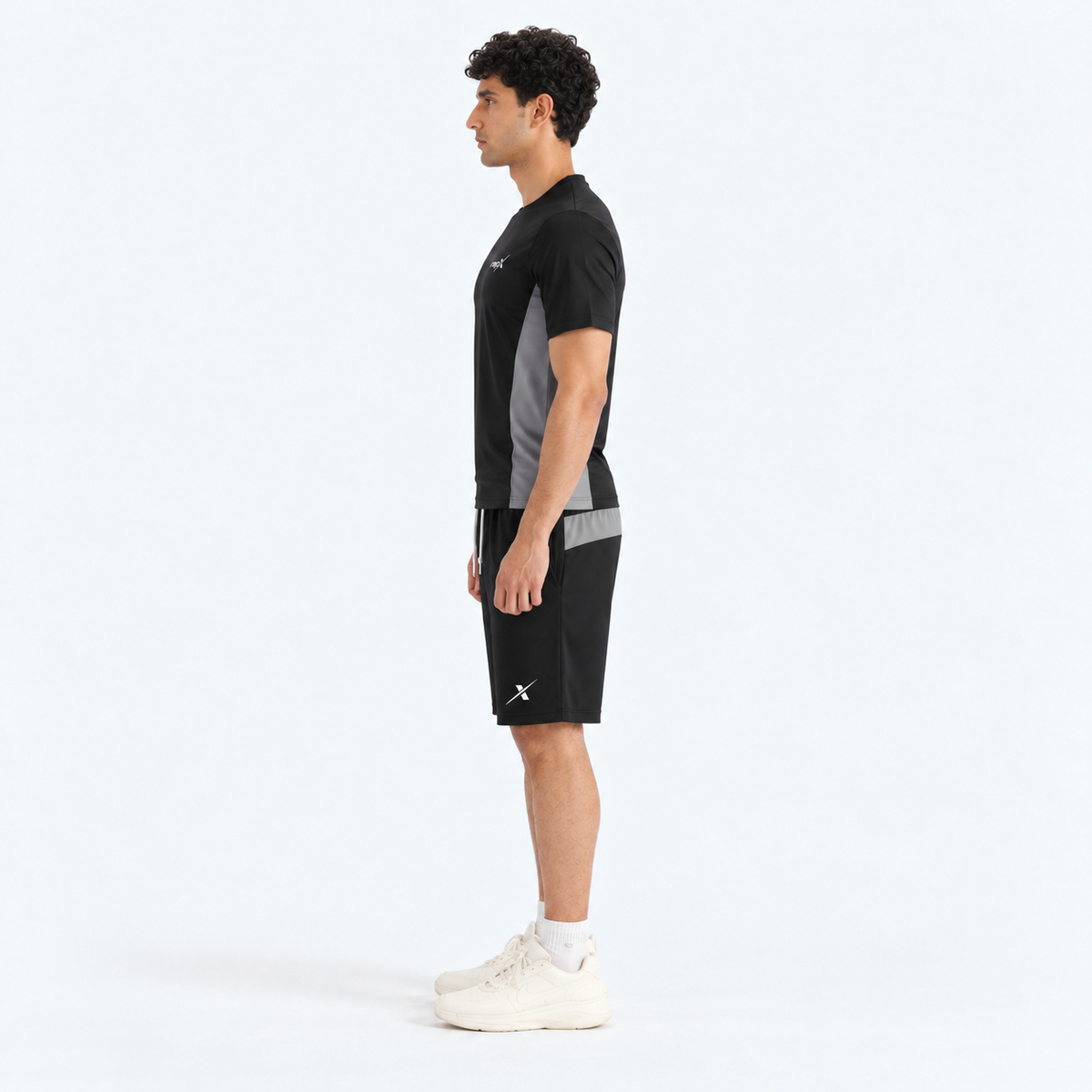 Repx Elite Panel Tee & Shorts Set - Black