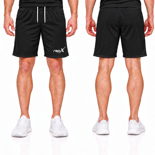 repX Black Active Shorts, image 1 of 2