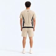 Repx Elite Panel Tee & Shorts Set - Beige