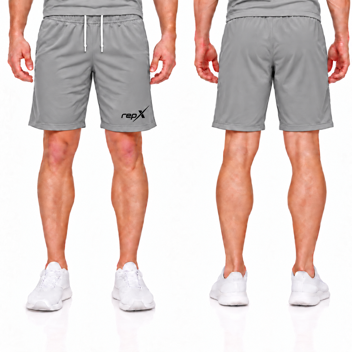 repX Grey Active Shorts, image 1 of 2