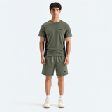 Repx Elite Panel Tee & Shorts Set - Olive Green