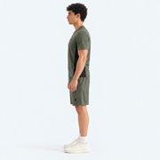 Repx Elite Panel Tee & Shorts Set - Olive Green
