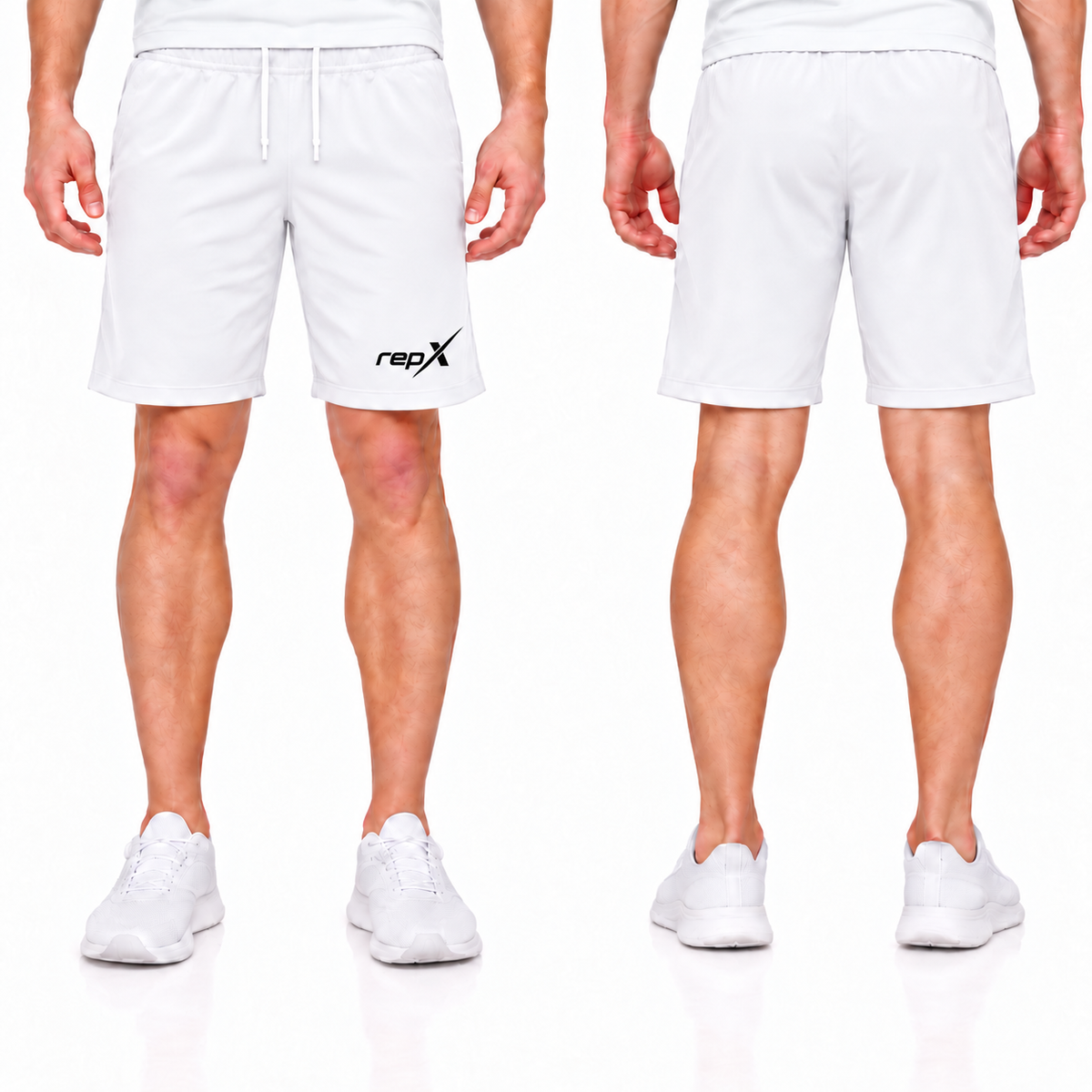 repX White Active Shorts, image 1 of 2